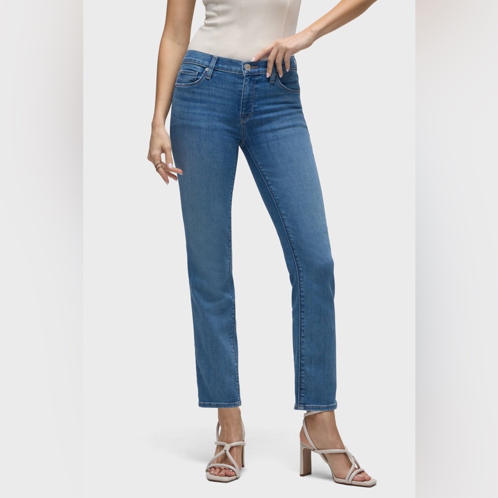 Hudson Nico Straight-rolled Jeans size 28